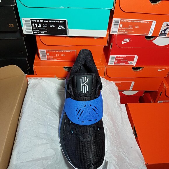 NIKE KYRIE 3 BLACK/ROYAL MEN'S US SIZE 10 BRAND NEW IN BOX - Picture 11 of 14